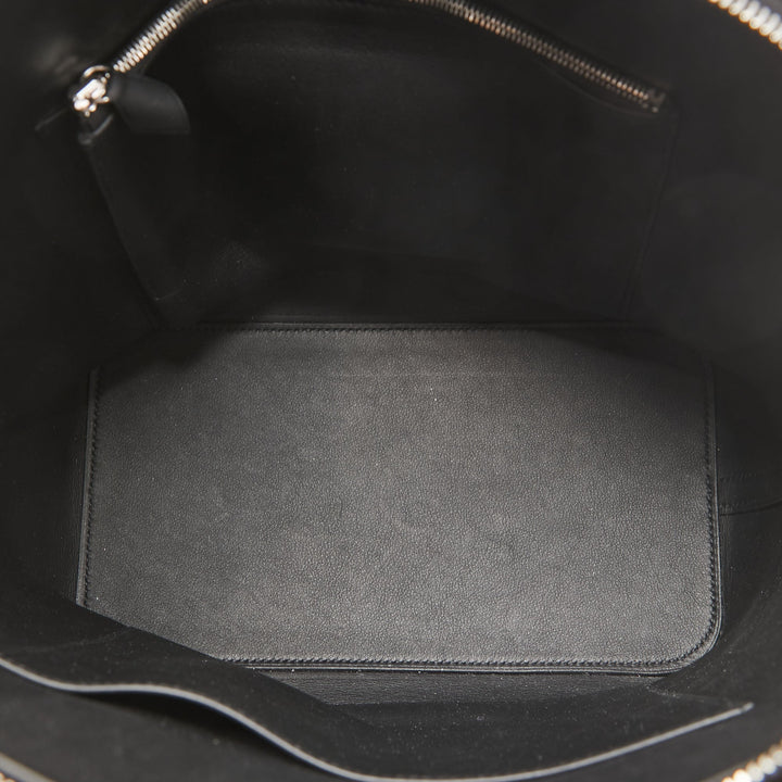 Top quality Hermes Black/Bleu Nuit/Rouge Evercolor and Swift Leather Transat Sailor Bag