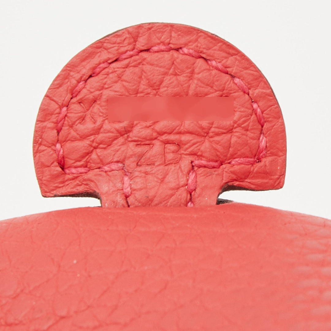 Top quality Hermes Rouge Pivoine Taurillon Clemence Leather Evelyne TPM Bag