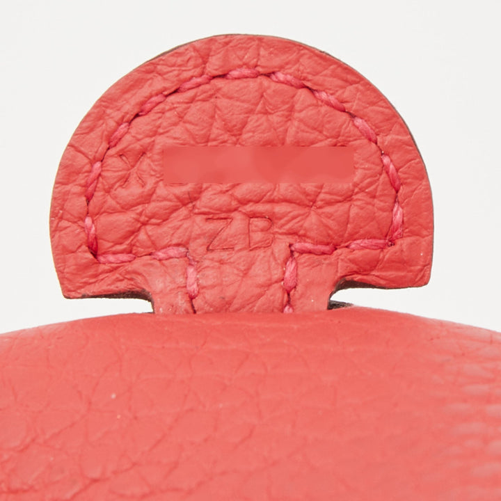Top quality Hermes Rouge Pivoine Taurillon Clemence Leather Evelyne TPM Bag