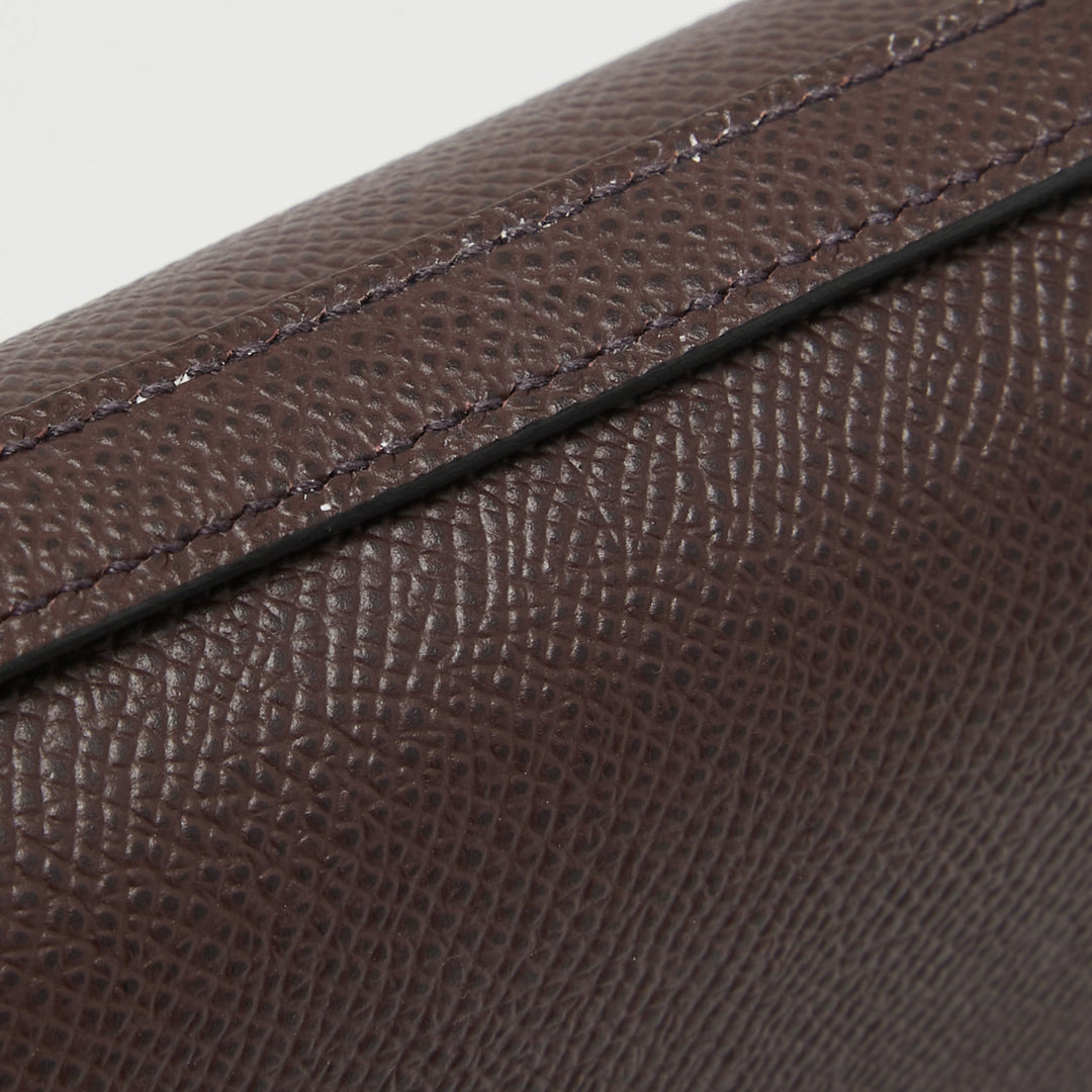 Top quality Hermes Rouge Sellier Epsom Leather Framboise Enamel Palladium Finish Constance 18 Bag