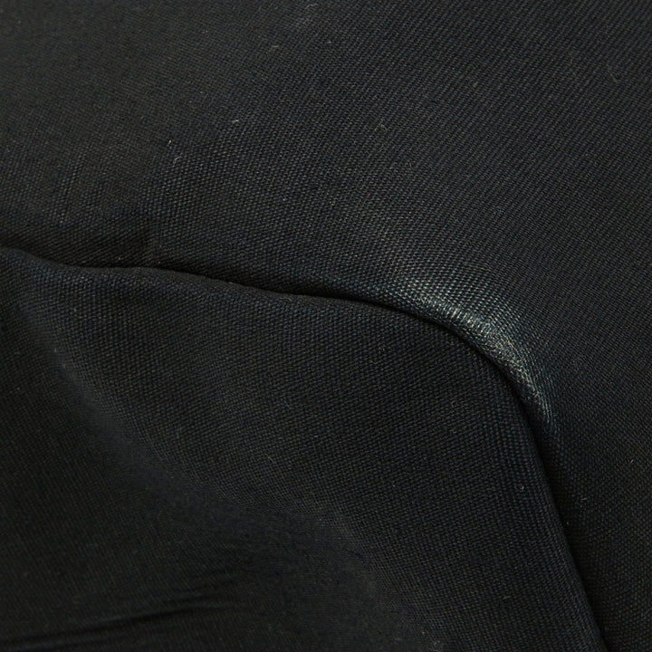 Top quality Hermes Black Canvas and Leather Herbag 39 Bag