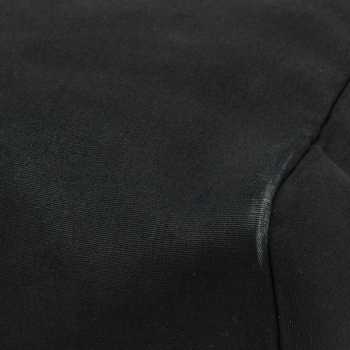Top quality Hermes Black Canvas and Leather Herbag 39 Bag