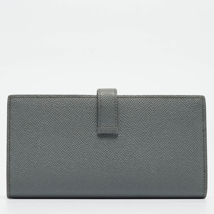 Top quality Hermes Vert Amande Epsom Leather Bearn Gusset Wallet