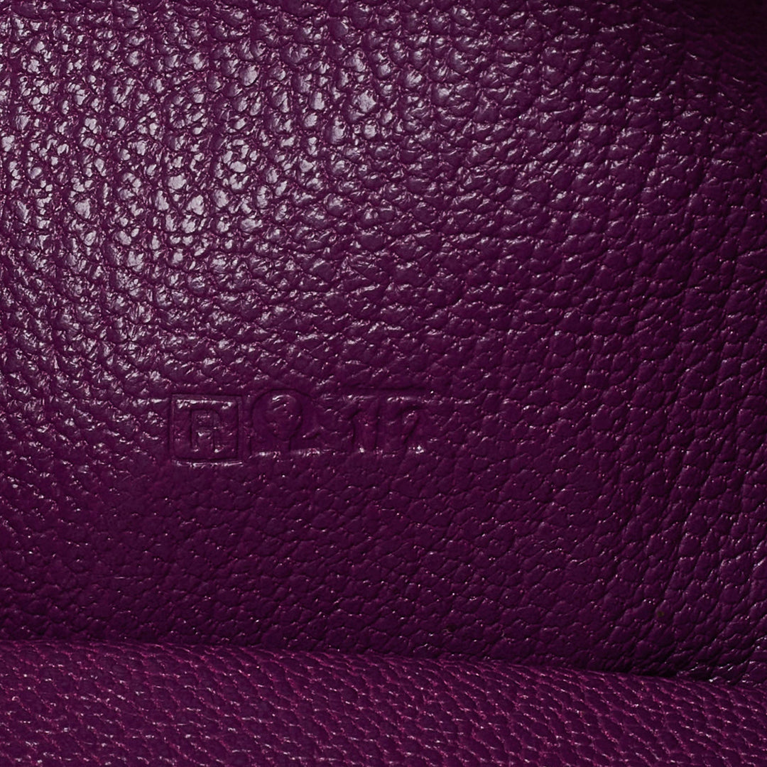 Premium Handmade Hermes Anemone Chevre Mysore Leather Bearn Gusset Wallet