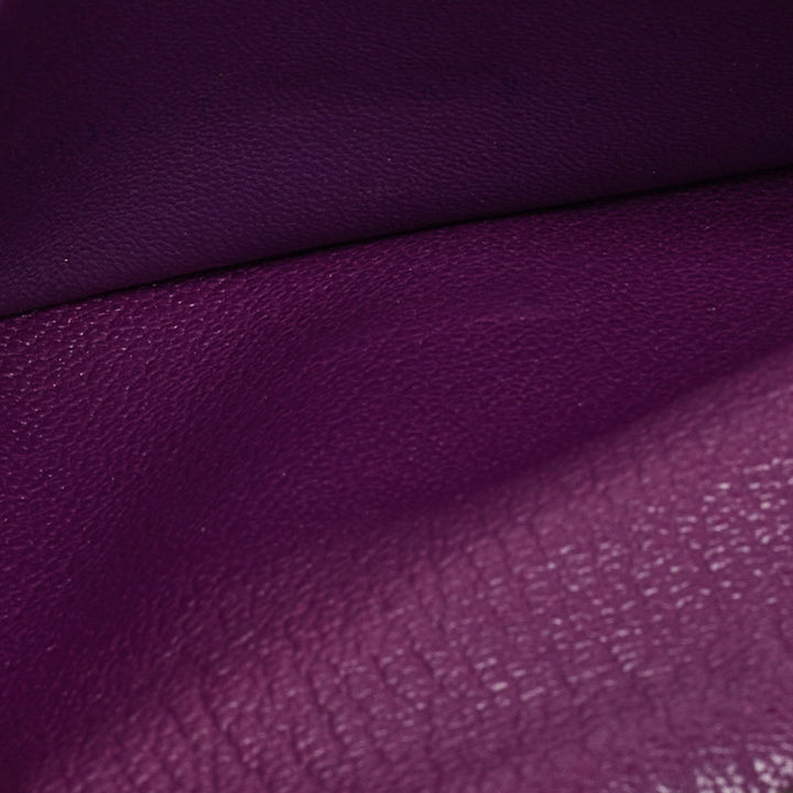 HERMES Anemone Chevre Mysore Leather Bearn Gusset Wallet
