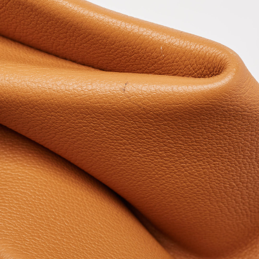 Top quality Hermes Toffee/Lime Taurillon Novillo Leather Opli 28 Bag