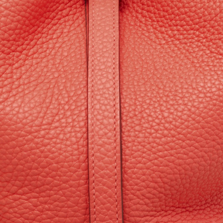 Top quality Hermes Rose Jaipur Taurillon Clemence Leather Picotin Lock 18 Bag