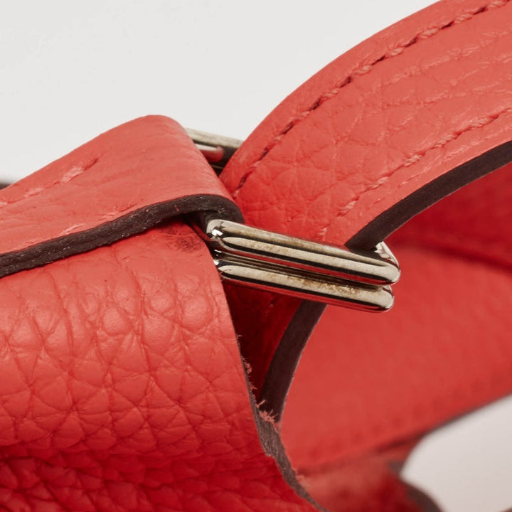 Top quality Hermes Rose Jaipur Taurillon Clemence Leather Picotin Lock 18 Bag