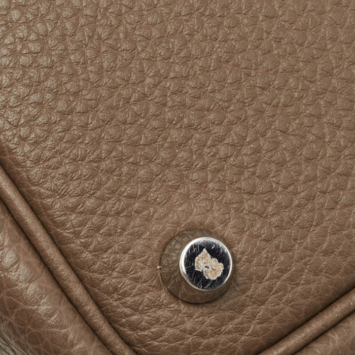 Top quality Hermes Etoupe Taurillon Clemence Leather Picotin Lock 18 Bag