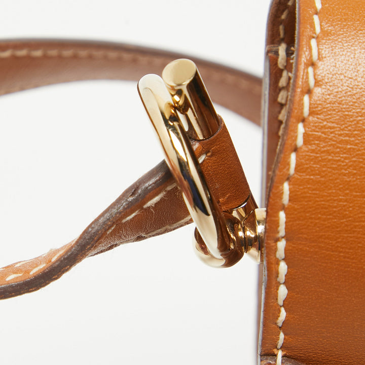 Hermes Natural Sable Veau Butler Leather Roulis 23 Bag