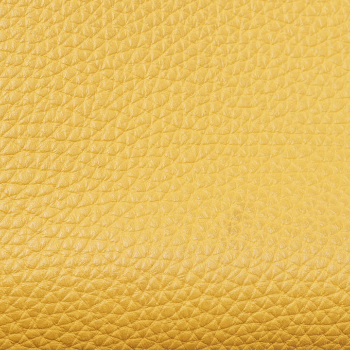 Premium Handmade Hermes Soleil Togo Leather Palladium Finish Birkin 35 Bag
