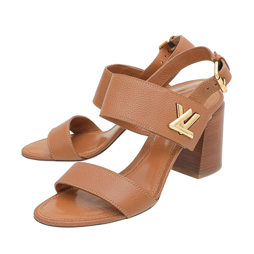 Louis Vuitton Brown Horizon Sandals 40