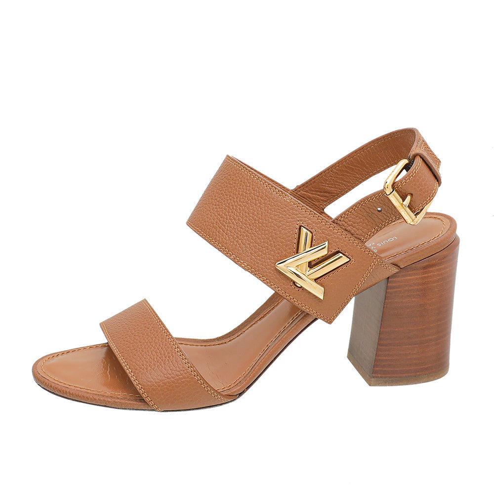 Louis Vuitton Brown Horizon Sandals 40