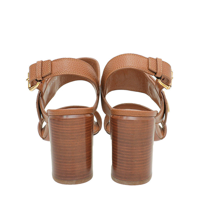 Louis Vuitton Brown Horizon Sandals 40