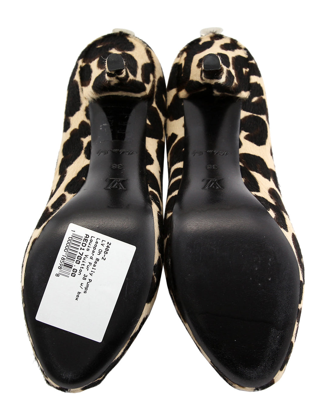 Louis Vuitton Leopard Oh Really Pumps 38
