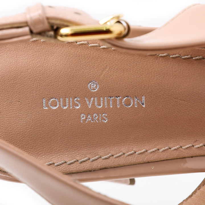 Louis Vuitton Blush Madeleine Slingback Pump 39
