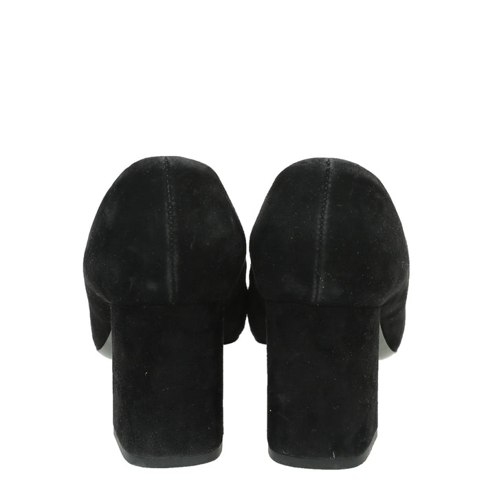 Louis Vuitton Black Suede Madeleine Pump 36.5