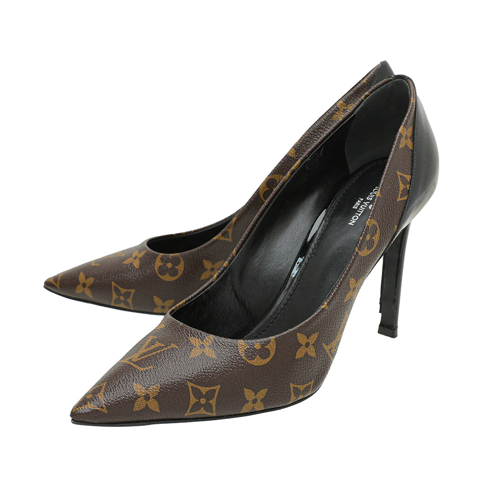 Louis Vuitton Monogram Bicolor Cherie Pump 40