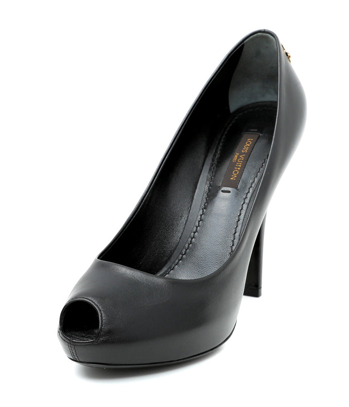 Louis Vuitton Black Oh Rreally Pump 36