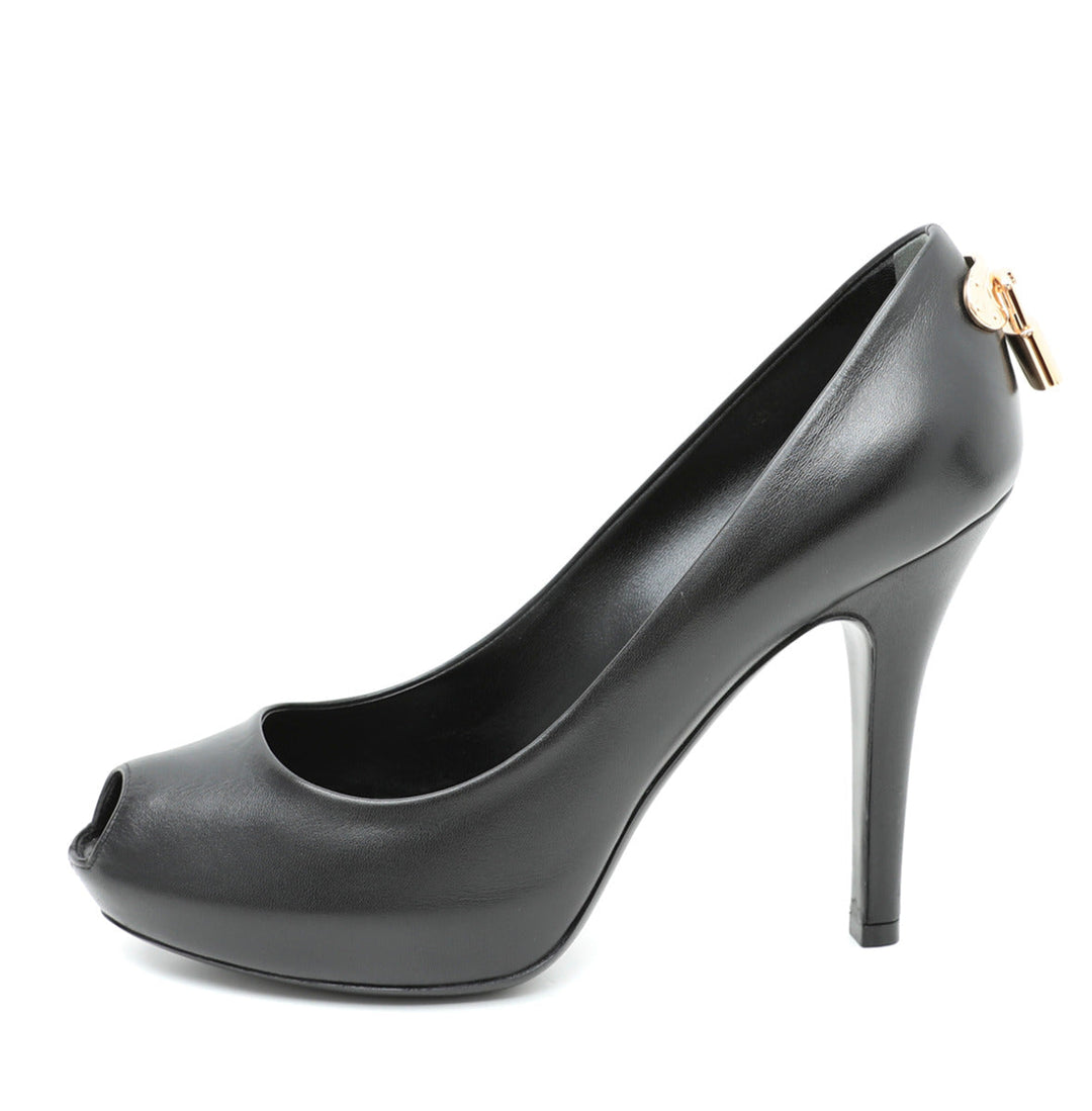 Louis Vuitton Black Oh Rreally Pump 36