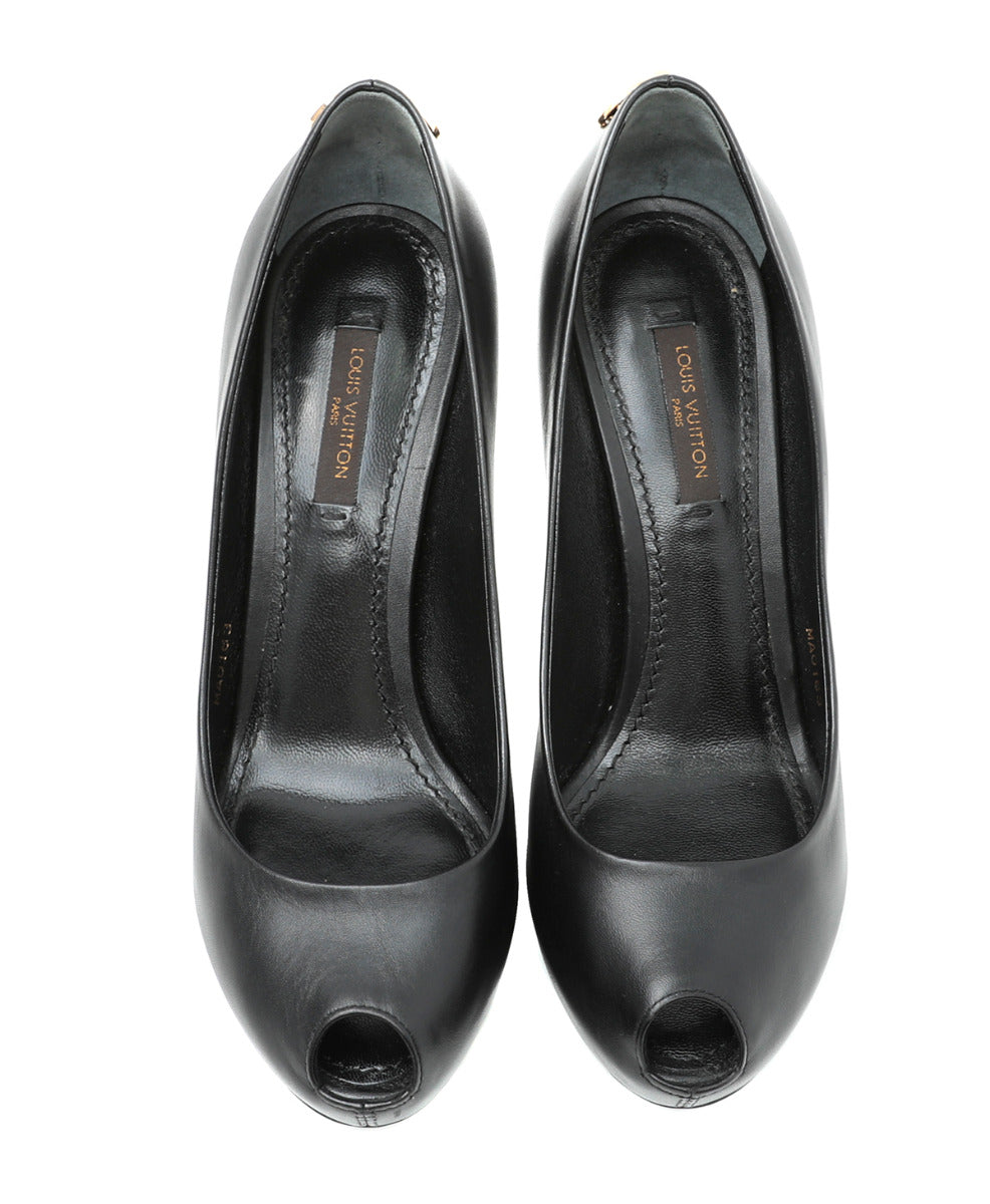 Louis Vuitton Black Oh Rreally Pump 36