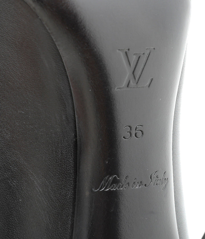 Louis Vuitton Black Oh Rreally Pump 36