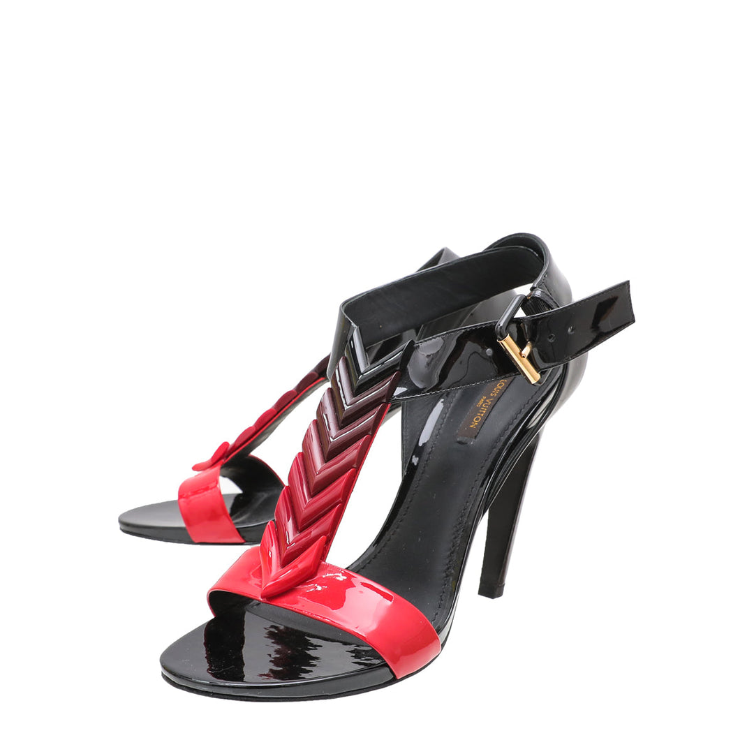 Louis Vuitton Bicolor Bright Shades Sandals 40