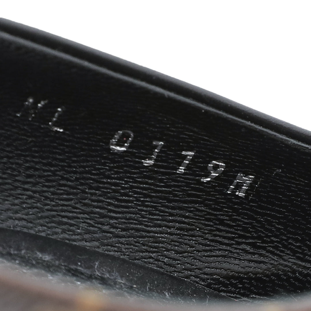 Louis Vuitton Monogram Black Temptation Pump 38.5