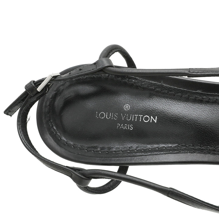 Louis Vuitton Bicolor Urban Twist Slingback 37