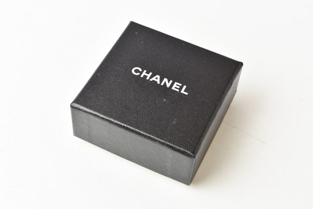 Top Quality Chanel Vintage Earrings Coco Mark Circle Gold/Black/Silver