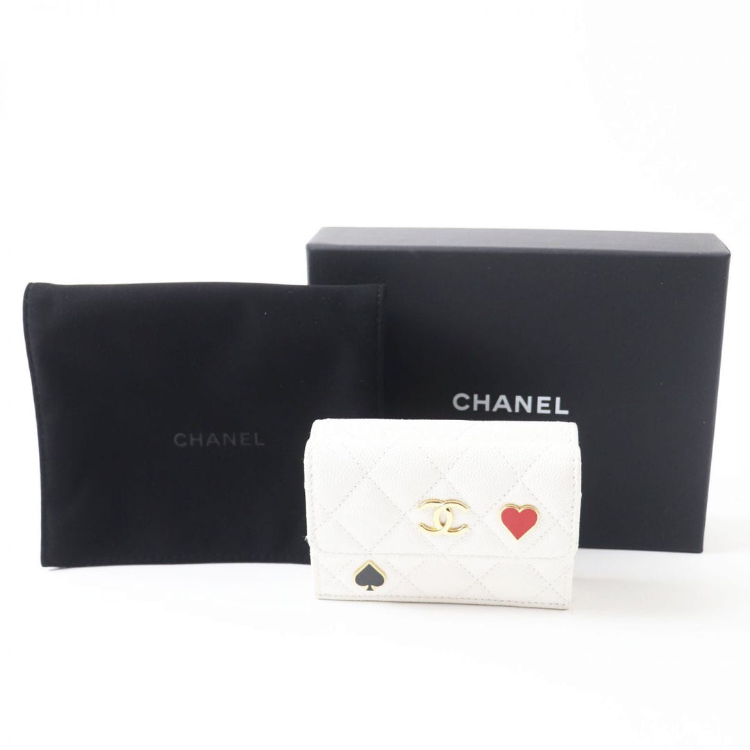 Top Quality Chanel AP3081 Caviar Skin Small Flap Wallet