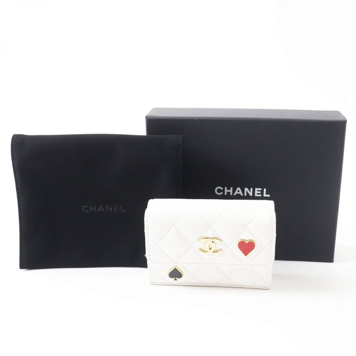 Top Quality Chanel AP3081 Caviar Skin Small Flap Wallet