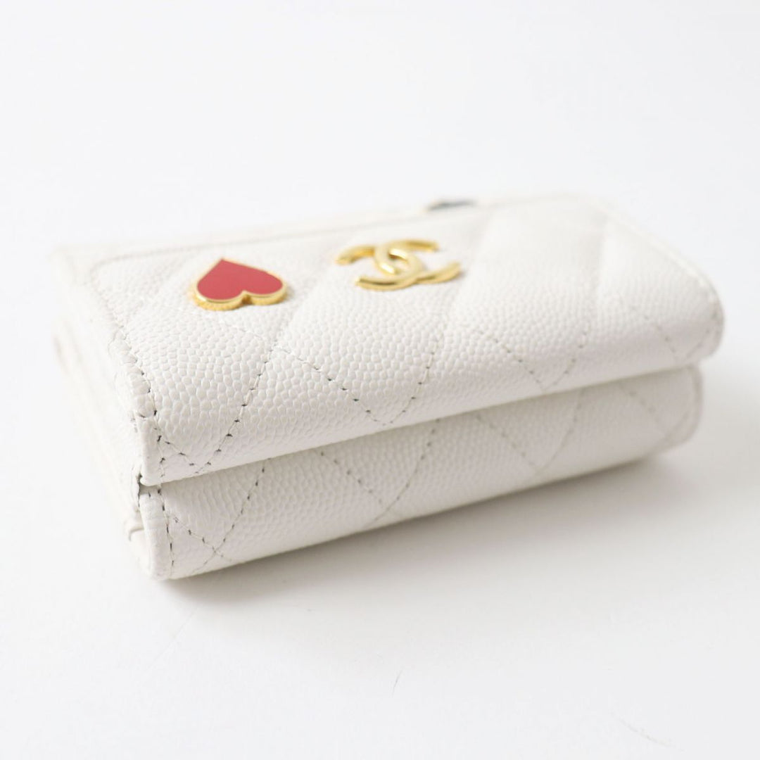 Top Quality Chanel AP3081 Caviar Skin Small Flap Wallet