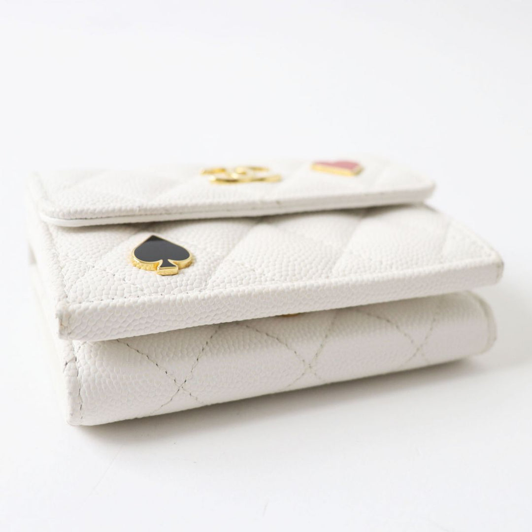 Top Quality Chanel AP3081 Caviar Skin Small Flap Wallet