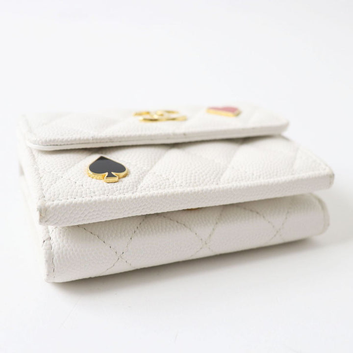 Top Quality Chanel AP3081 Caviar Skin Small Flap Wallet