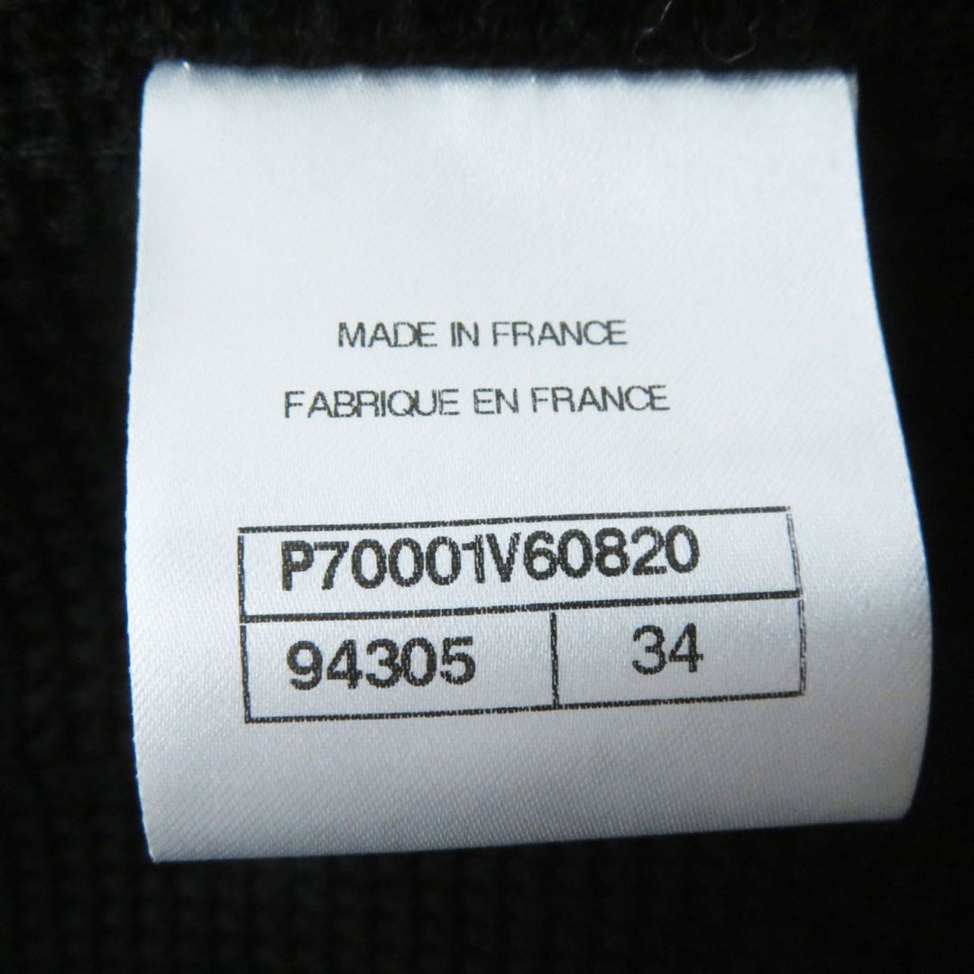 Chanel Women's Double Jacket Black 34