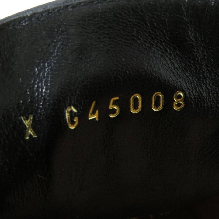 Top Quality Chanel COCO Mark Calfskin Loafers Black