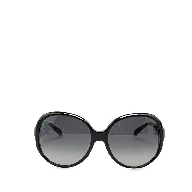 Top Quality Chanel Coco Mark Sunglasses Black Plastic