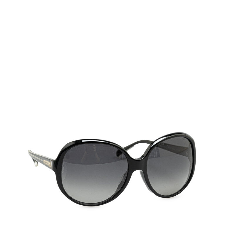 Top Quality Chanel Coco Mark Sunglasses Black Plastic