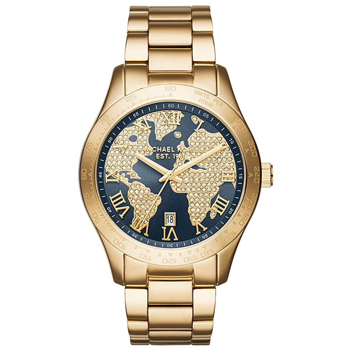 Michael Kors Ladies Layton Pave Dial Watch MK6243