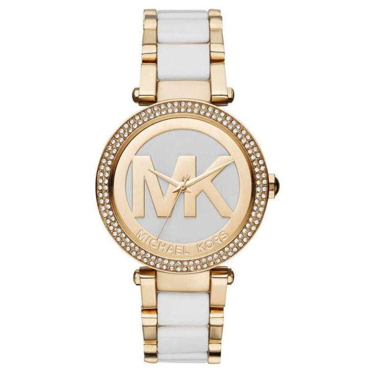 Michael Kors Ladies Parker Yellow Gold Watch MK6313