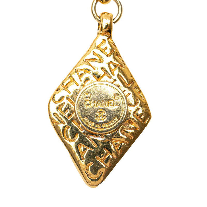 Top Quality Chanel Vintage Mademoiselle Logo Chain Bracelet Gold Plated