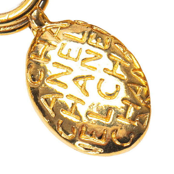 Top Quality Chanel Vintage Mademoiselle Logo Chain Bracelet Gold Plated