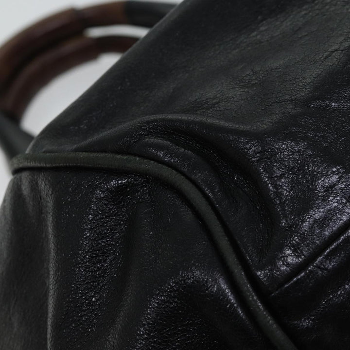 Chloe Etel Hand Bag Leather 2way Black mr035