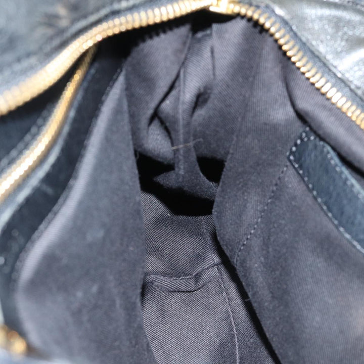 Chloe Etel Hand Bag Leather 2way Black mr035