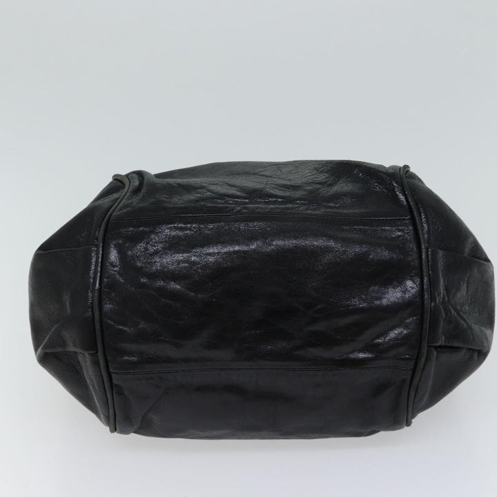 Chloe Etel Hand Bag Leather 2way Black mr035