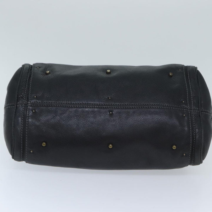 Chloe Paddington Shoulder Bag Leather Black mr058