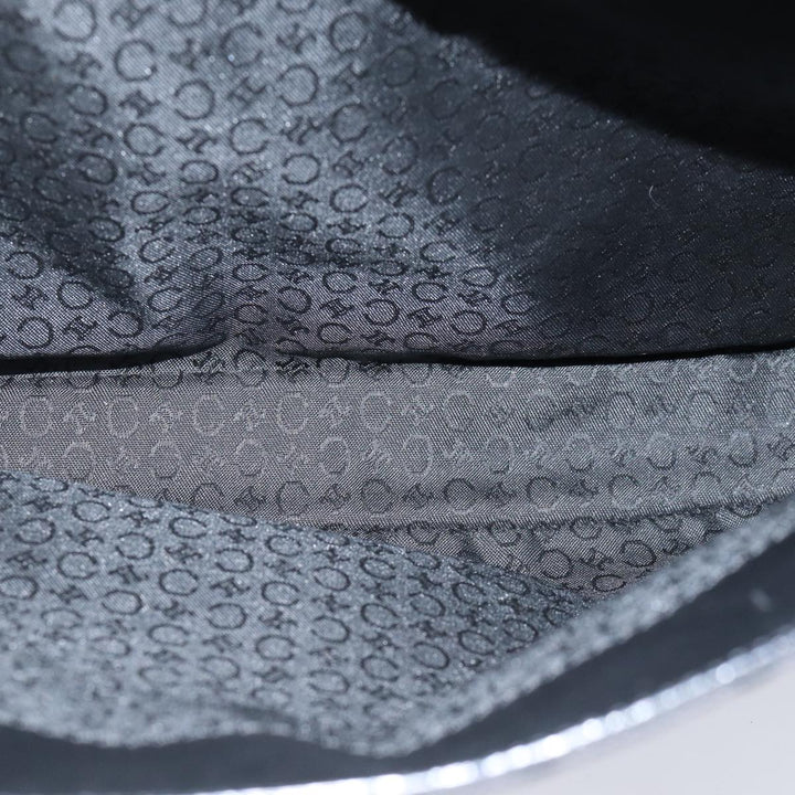 Celine C Macadam Canvas Tote Bag Black Auth mr122