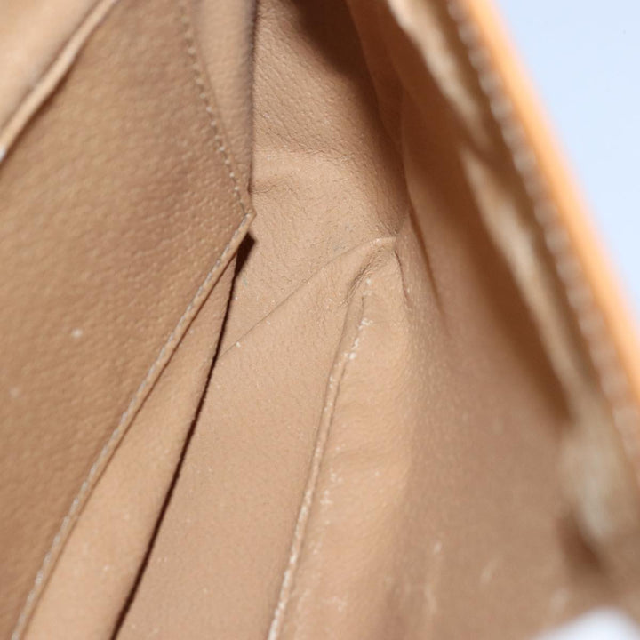Top Quality Celine Macadam Canvas Shoulder Bag PVC Brown Auth mr169