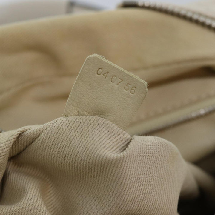 Chloe Paddington Hand Bag Leather White mr195